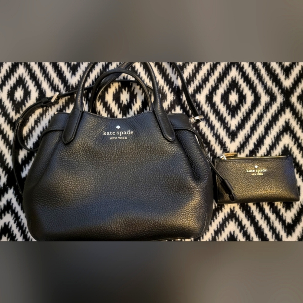 Kate Spade Black Leather Women's Bag